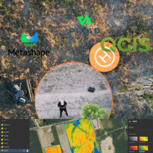 Geoprocessamento e análise espacial de imagens obtidas por drones | RGB e multiespectrais