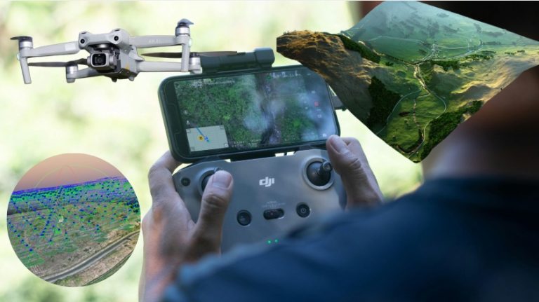 Fotogrametria e Geoprocessamento com drones e GNSS