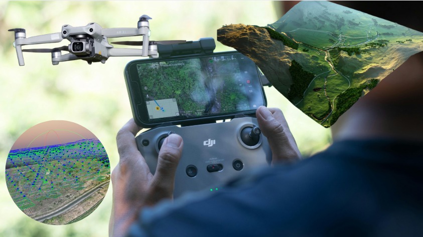 Fotogrametria e Geoprocessamento com drones e GNSS