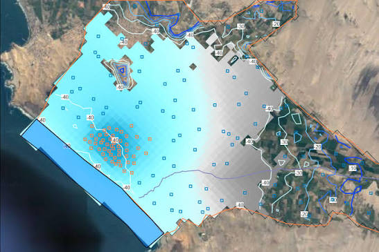 Modelação de Intrusão Salina com SEAWAT