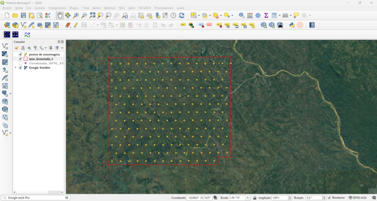 Planeamento de Campanhas de Campo, Amostragem e Geoquímica